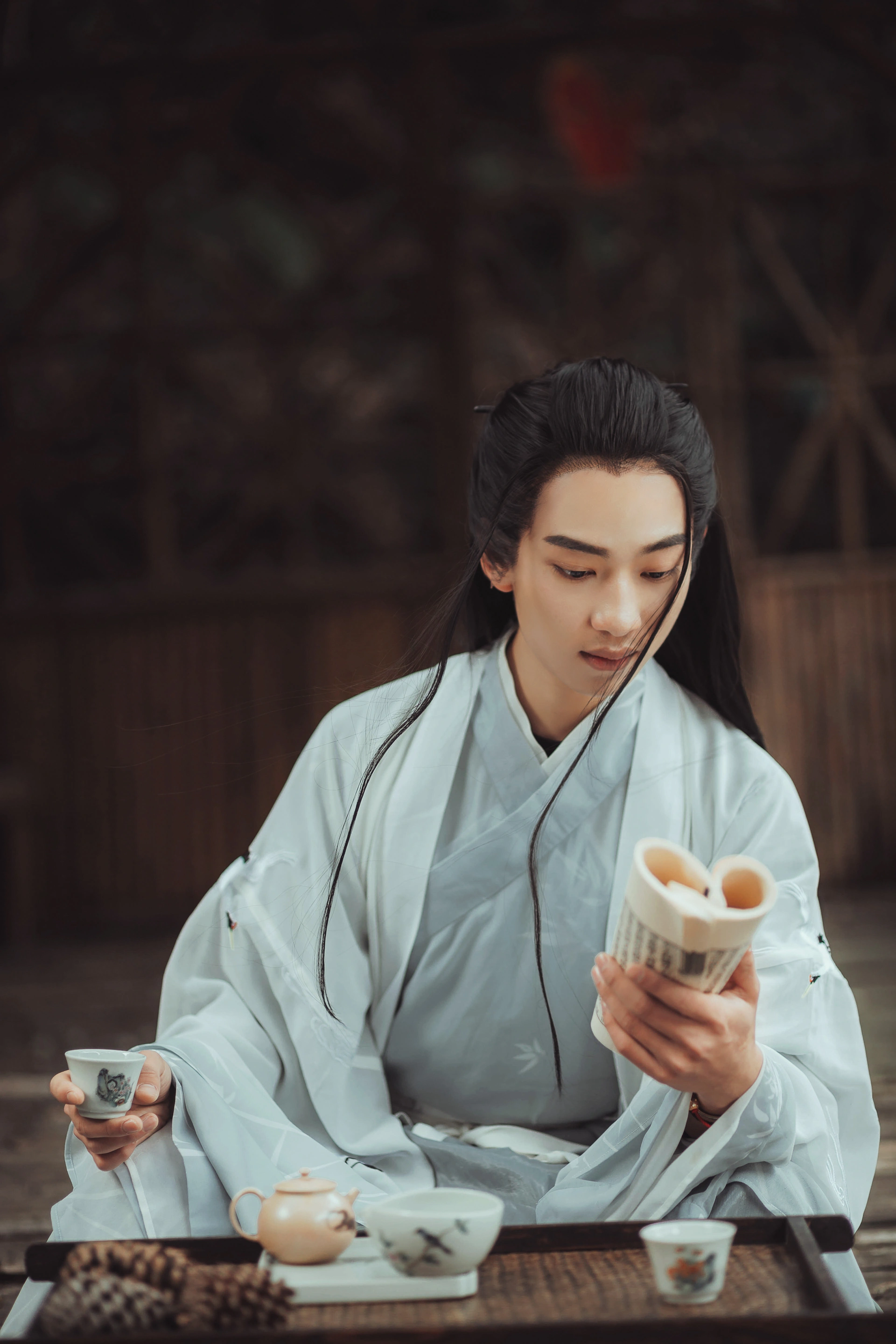 [YITUYU艺图语]2022.01.11 山中饮 敬贤 2